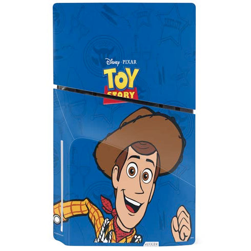 Disney Toy Story Sheriff Woody PS5 Slim Disk Bundle Skin
