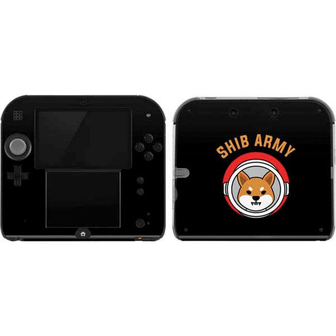 Shib Army Crypto Nintendo 2DS Skin