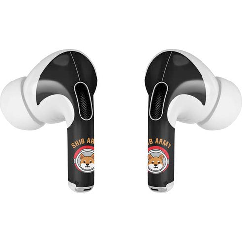 Shib Army Crypto AirPods Pro 2nd Gen Skin