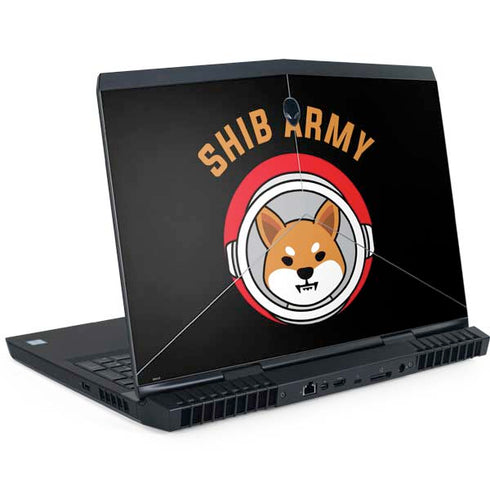 Shib Army Crypto Dell Alienware Skin