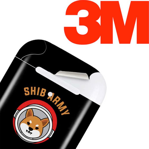Shib Army Crypto Apple AirPods 2 Skin