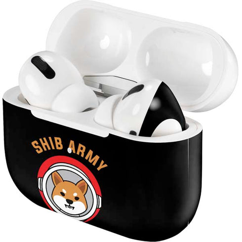 Shib Army Crypto Apple AirPods Pro Skin
