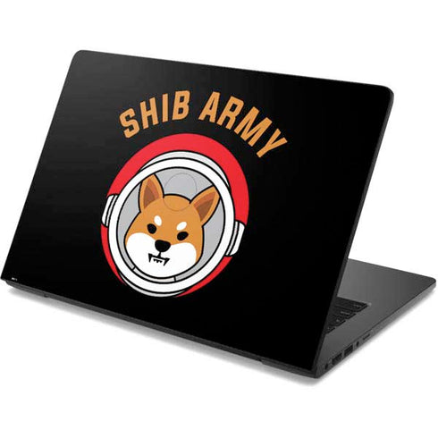 Shib Army Crypto Dell Chromebook Skin