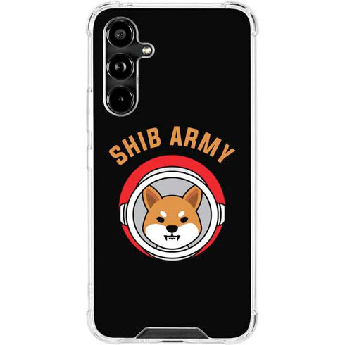 Shib Army Crypto Galaxy A54 5G Clear Case