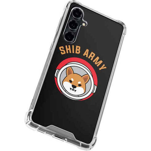 Shib Army Crypto Galaxy S23 FE Clear Case