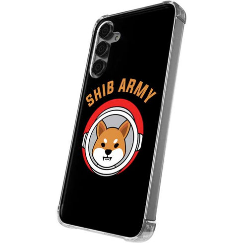 Shib Army Crypto Galaxy S24 Plus Clear Case