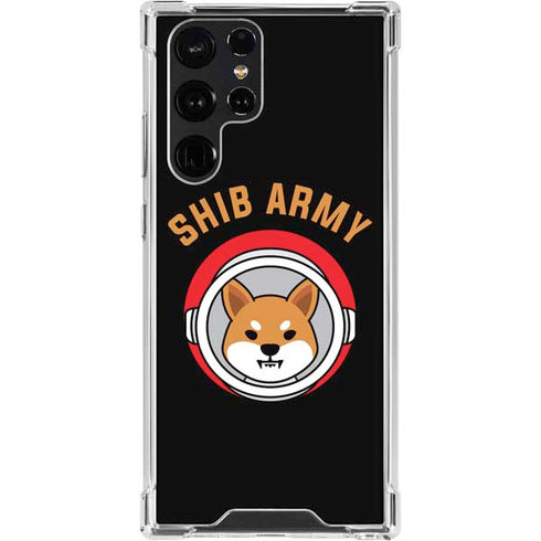Shib Army Crypto Galaxy S24 Ultra Clear Case