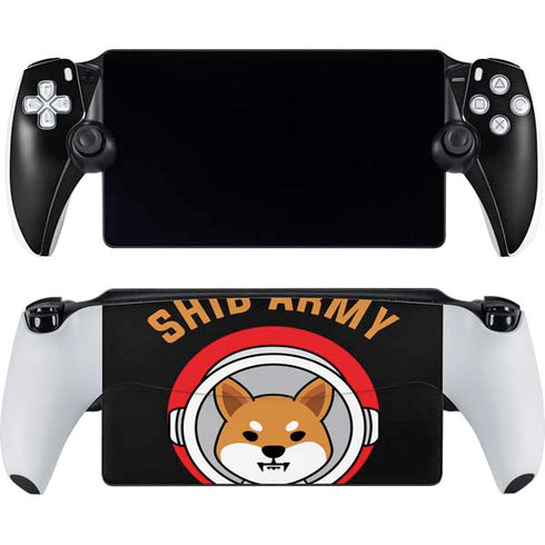Shib Army Crypto PlayStation Portal Remote Player Skin