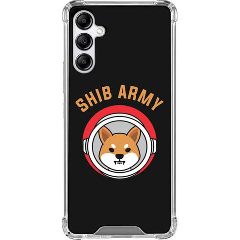 Shib Army Crypto Galaxy A14 5G Clear Case