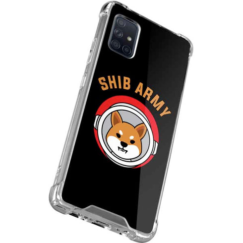 Shib Army Crypto Galaxy A51 5G Clear Case