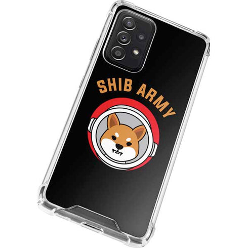 Shib Army Crypto Galaxy A52 5G Clear Case