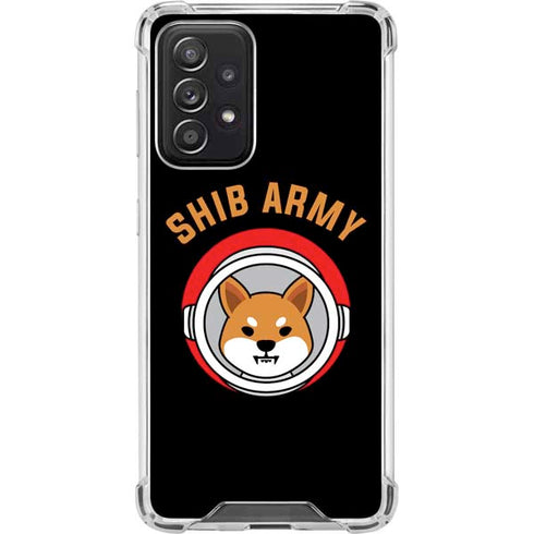 Shib Army Crypto Galaxy A52 5G Clear Case