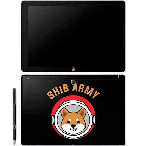 Shib Army Crypto Galaxy Book 12in Skin