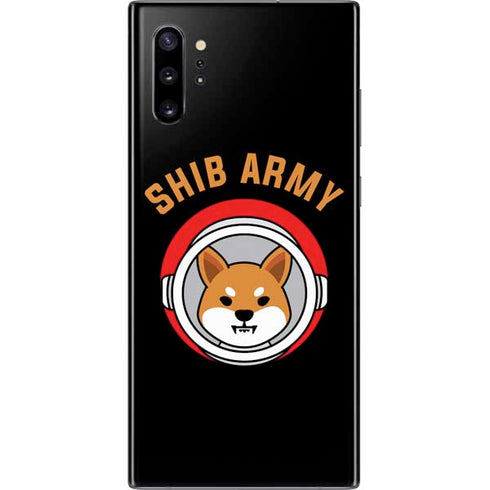 Shib Army Crypto Galaxy Note 10 Plus Skin