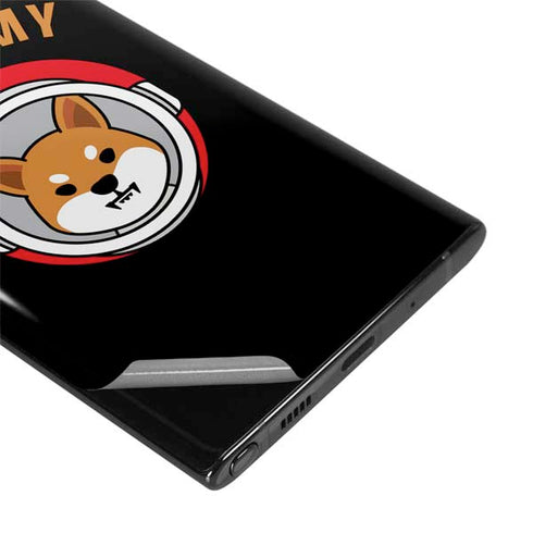 Shib Army Crypto Galaxy Note 10 Plus Skin