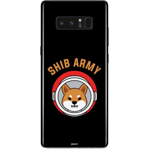 Shib Army Crypto Galaxy Note 8 Skin