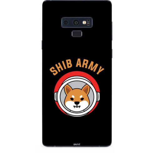 Shib Army Crypto Galaxy Note 9 Skin