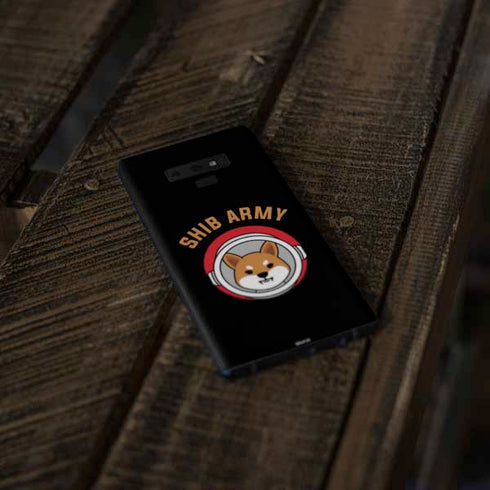 Shib Army Crypto Galaxy Note 9 Skin