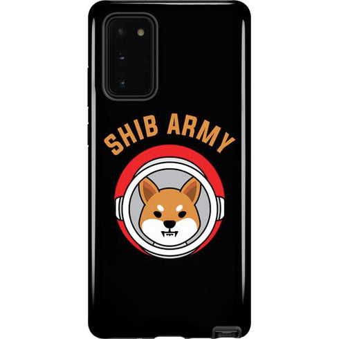 Shib Army Crypto Galaxy Note20 5G Pro Case