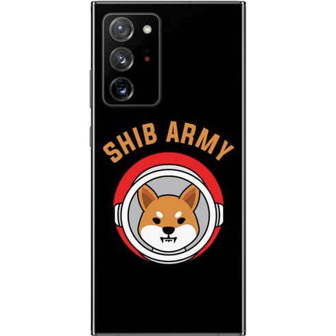 Shib Army Crypto Galaxy Note20 Ultra 5G Skin