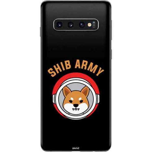 Shib Army Crypto Galaxy S10 Skin