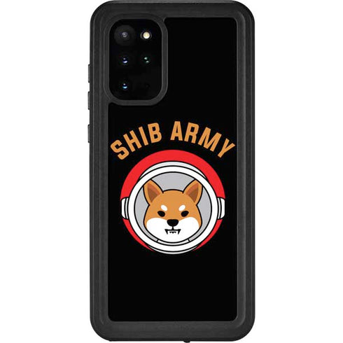 Shib Army Crypto Galaxy S20 Plus Waterproof Case
