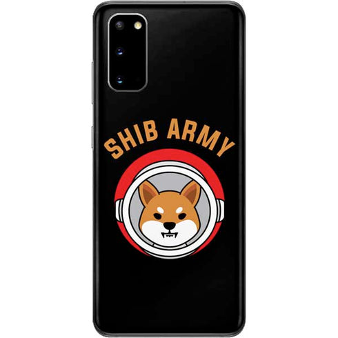 Shib Army Crypto Galaxy S20 Skin