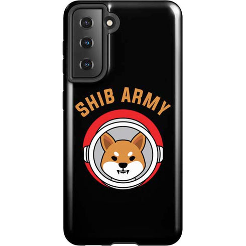 Shib Army Crypto Galaxy S21 5G Pro Case
