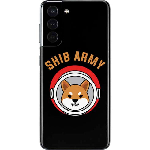 Shib Army Crypto Galaxy S21 5G Skin