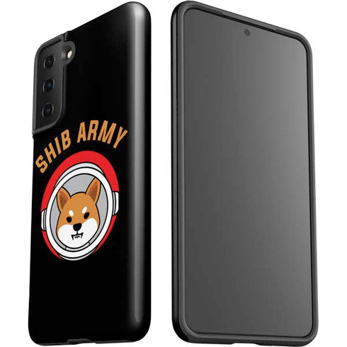 Shib Army Crypto Galaxy S21 FE Pro Case