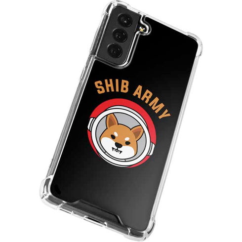 Shib Army Crypto Galaxy S22 Plus Clear Case