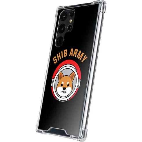 Shib Army Crypto Galaxy S22 Ultra Clear Case