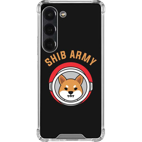 Shib Army Crypto Galaxy S23 Clear Case