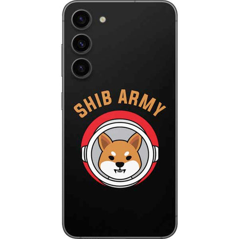 Shib Army Crypto Galaxy S23 Plus Skin