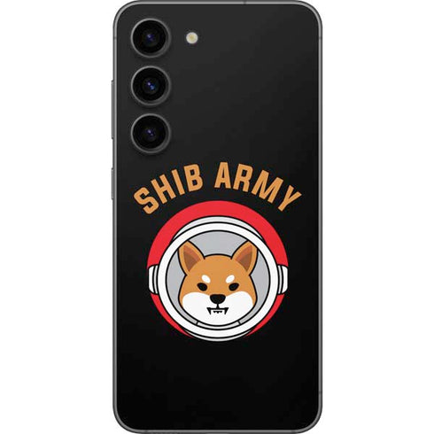 Shib Army Crypto Galaxy S23 Skin