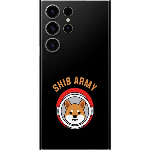 Shib Army Crypto Galaxy S23 Ultra Skin