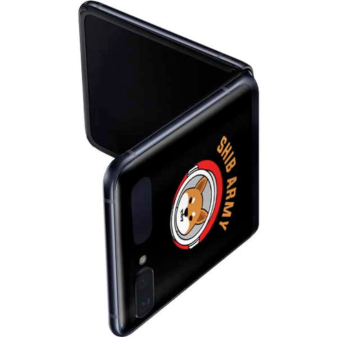 Shib Army Crypto Galaxy Z Flip Skin