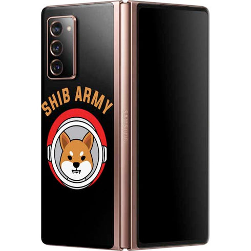 Shib Army Crypto Galaxy Z Fold2 5G Skin