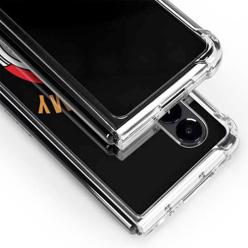 Shib Army Crypto Galaxy Z Fold4 5G Clear Case