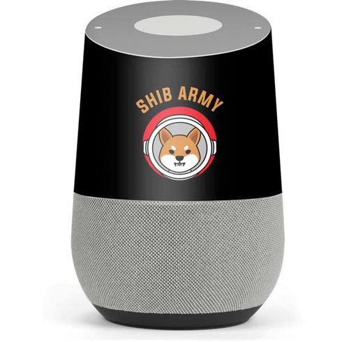 Shib Army Crypto Google Home Skin