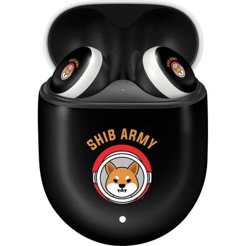 Shib Army Crypto Google Pixel Buds Skin