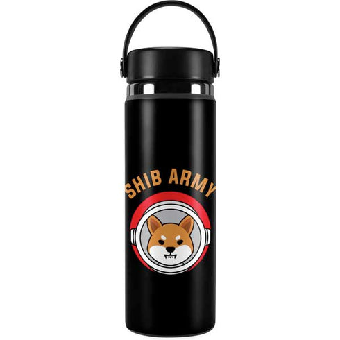 Shib Army Crypto Hydro Flask 20oz Wide Mouth Skin