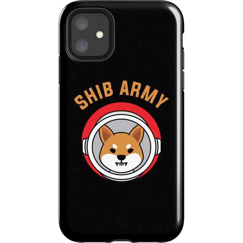 Shib Army Crypto iPhone 11 Impact Case