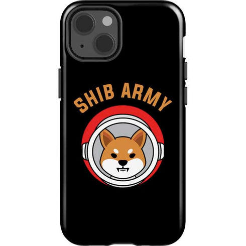 Shib Army Crypto iPhone 15 Impact Case