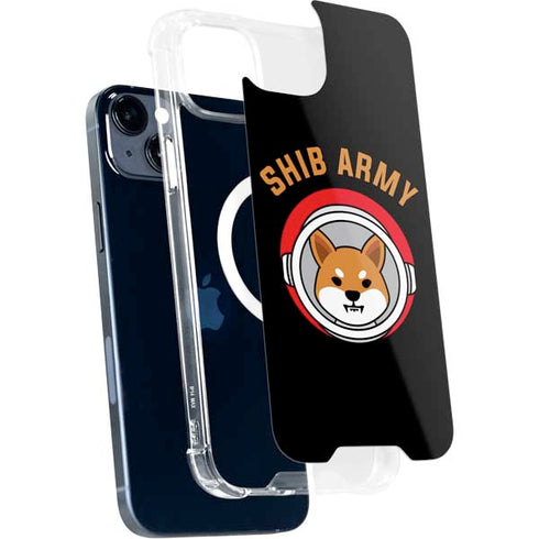 Shib Army Crypto iPhone 15 Plus MagSafe Case