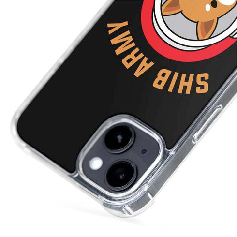 Shib Army Crypto iPhone 15 Plus MagSafe Case