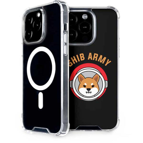 Shib Army Crypto iPhone 15 Pro MagSafe Case