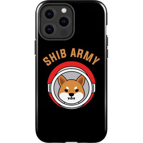 Shib Army Crypto iPhone 15 Pro Max Impact Case