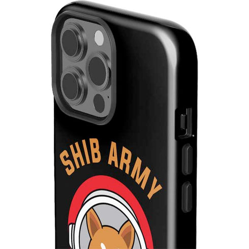 Shib Army Crypto iPhone 15 Pro Max Impact Case
