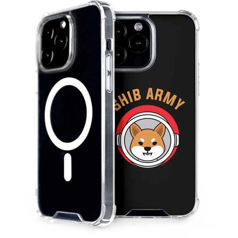 Shib Army Crypto iPhone 15 Pro Max MagSafe Case